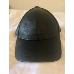 NWT Faux Leather H&M Cap